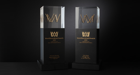 World Soundtrack Awards Statuettes